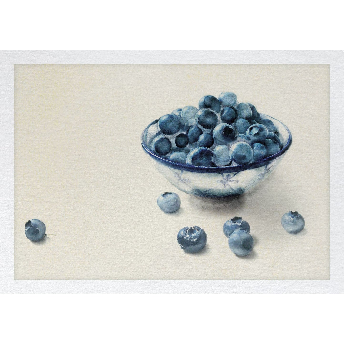 Postkarte – Heidelbeeren