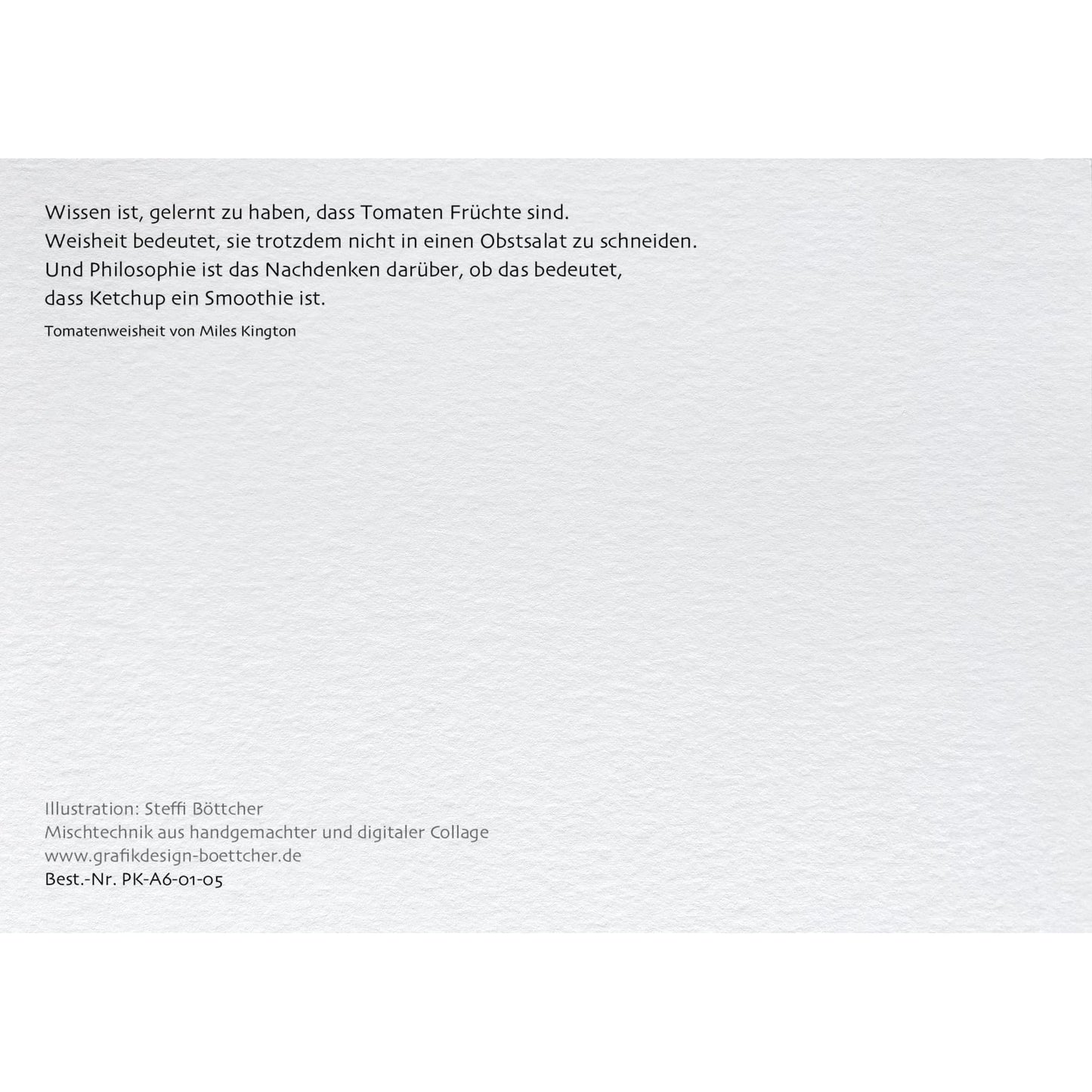 Postkarte – Tomaten