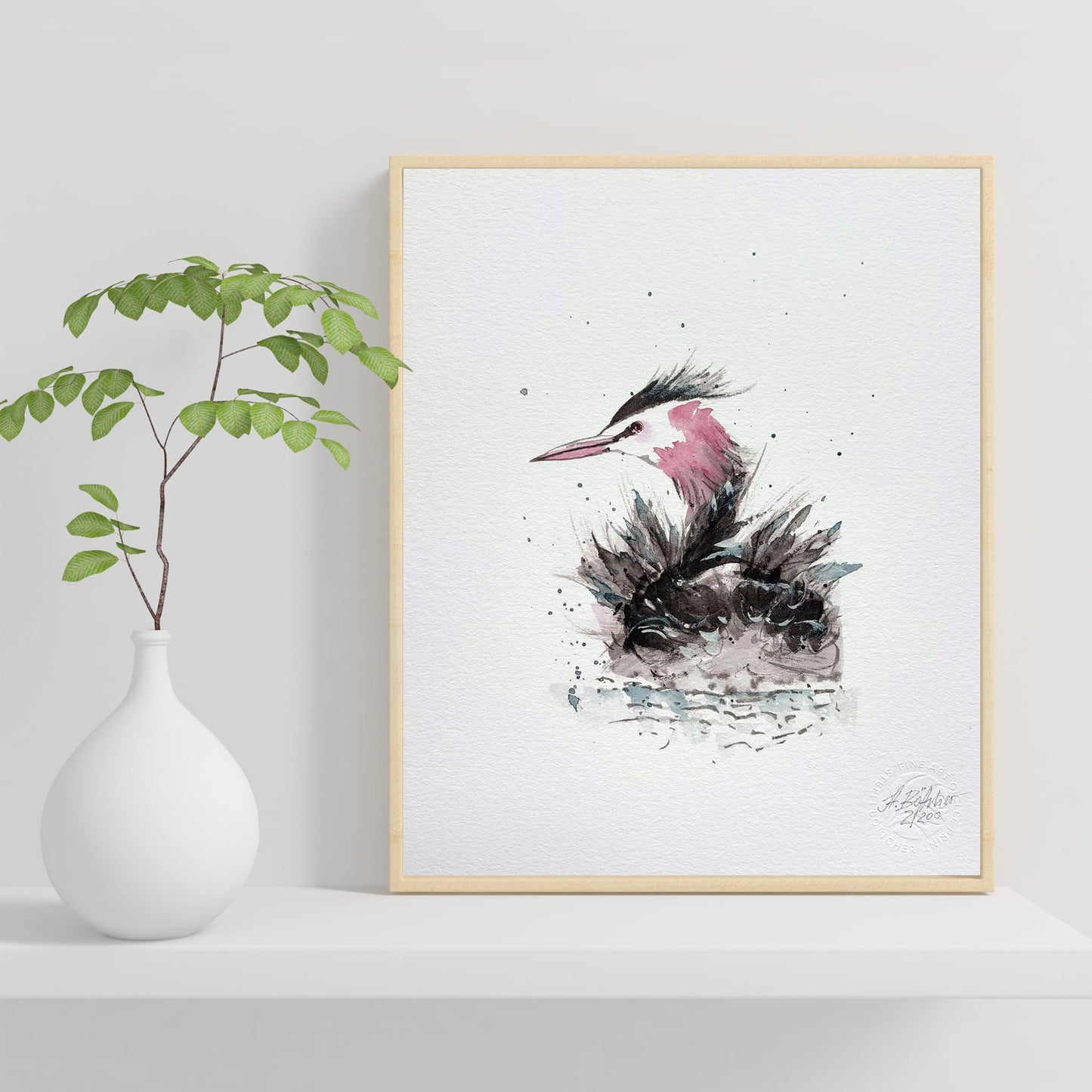 Fine Art Print – Haubentaucher
