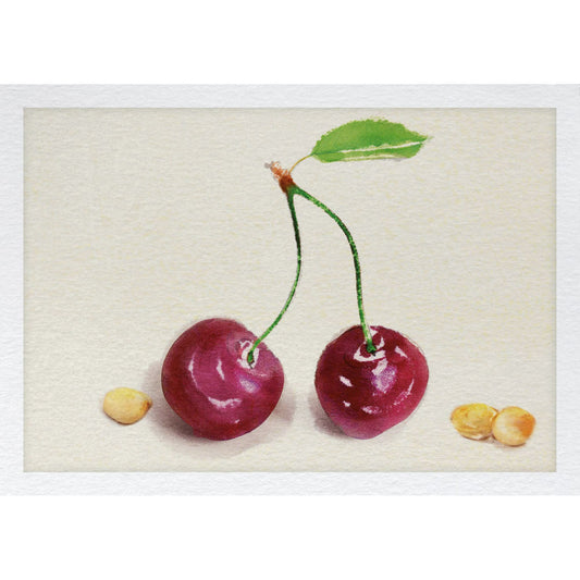 Postkarte – Kirschen