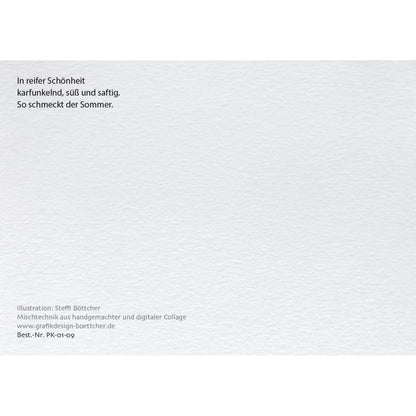 Postkarte – Kirschen