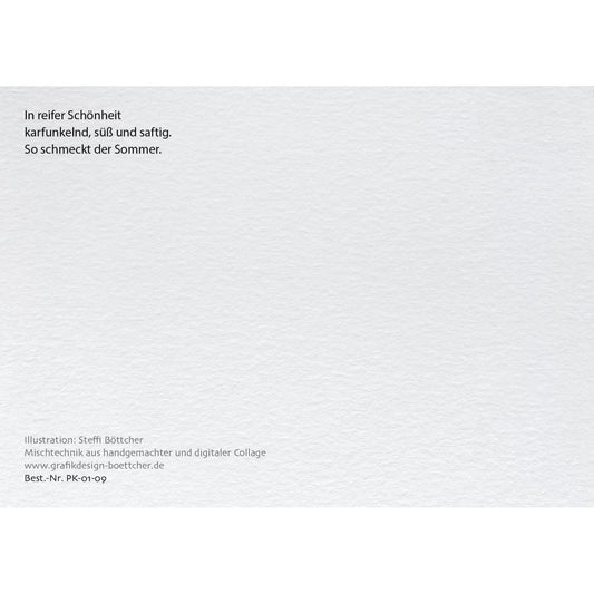 Postkarte – Kirschen