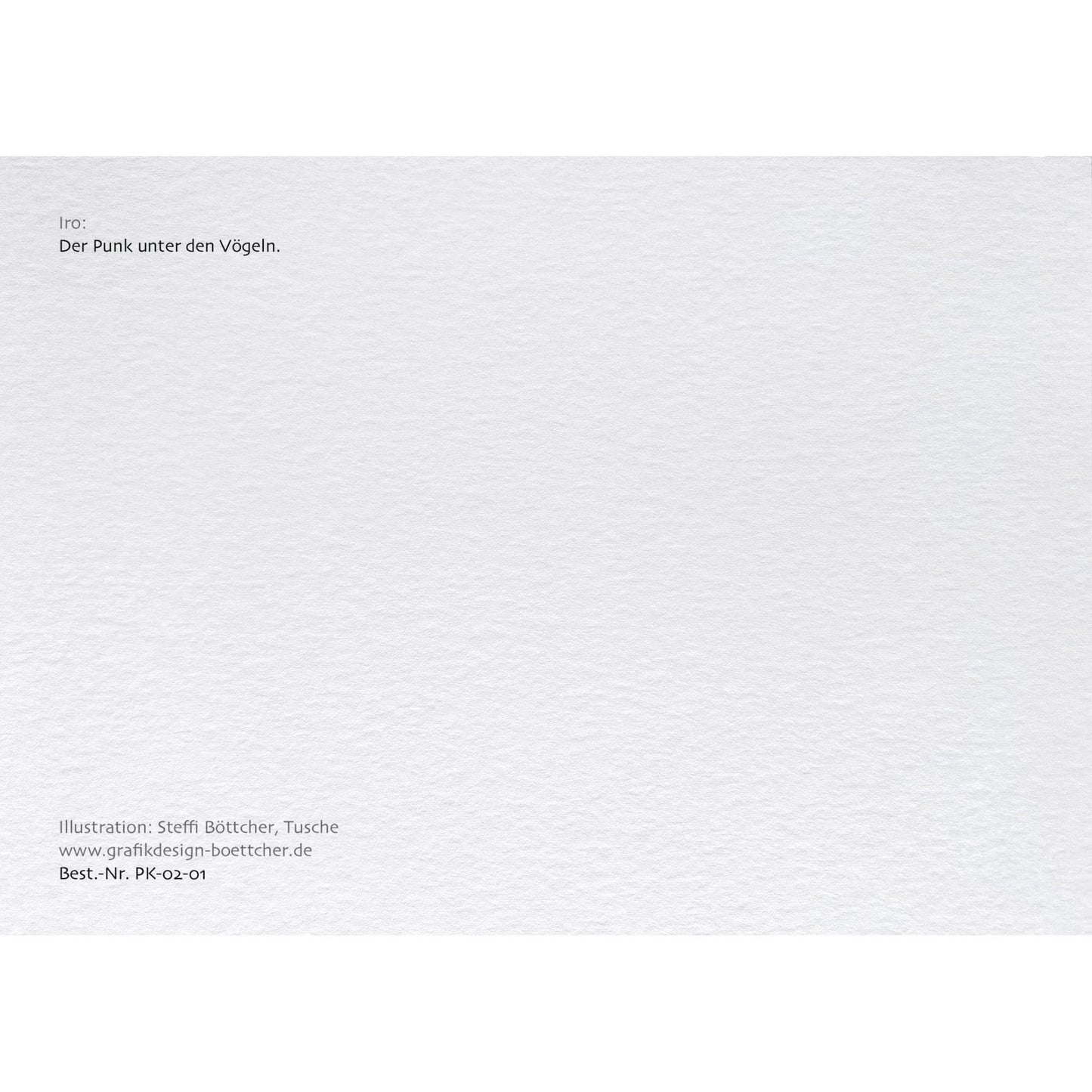 Postkarte – Wiedehopf